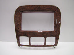 2000-2002 Mercedes-Benz S-Class W220 Wood Grain Double DIN 2-DIN Dash Installation Kit