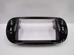 Fiat 500 Piano Black Finish Double DIN 2-DIN Dash Installation Kit